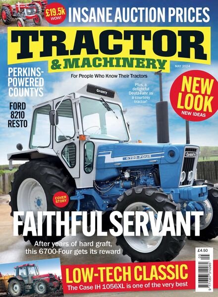 Tractor & Machinery – May 2024 Cover