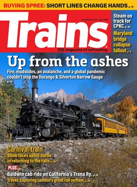 Trains – June 2024 Cover