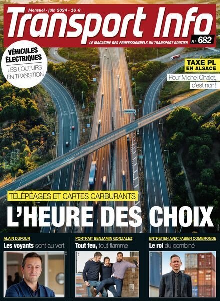 Transport Info – Juin 2024 Cover
