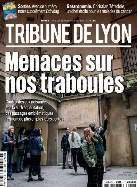 Tribune de Lyon – 25 Avril 2024 Cover