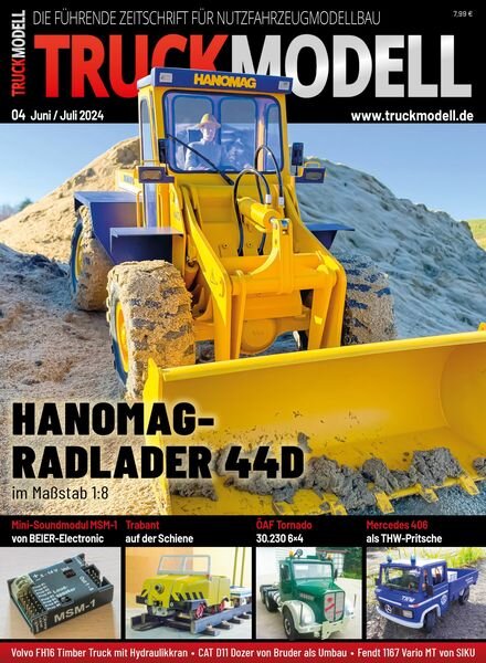 TruckModell – Juni-Juli 2024 Cover