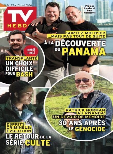TV Hebdo – 25 Mai 2024 Cover