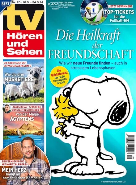 TV HOren und Sehen – 10 Mai 2024 Cover