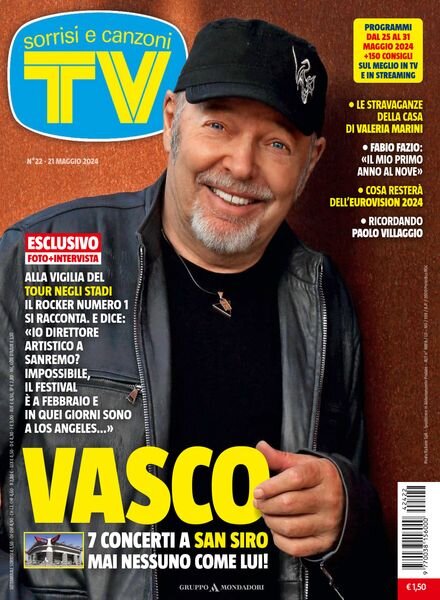 TV Sorrisi e Canzoni – 21 Maggio 2024 Cover