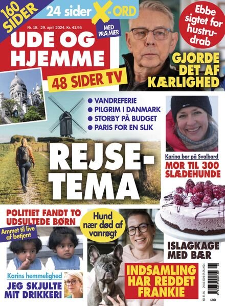 Ude og Hjemme – Uge 18 – 30 April 2024 Cover