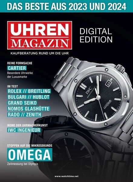 Uhren Magazin Spezial – Edition 2023-2024 Cover