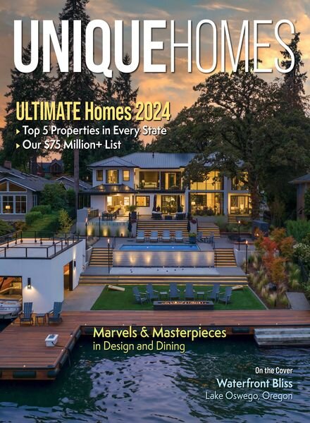 Unique Homes – Ultimate 2024 Cover