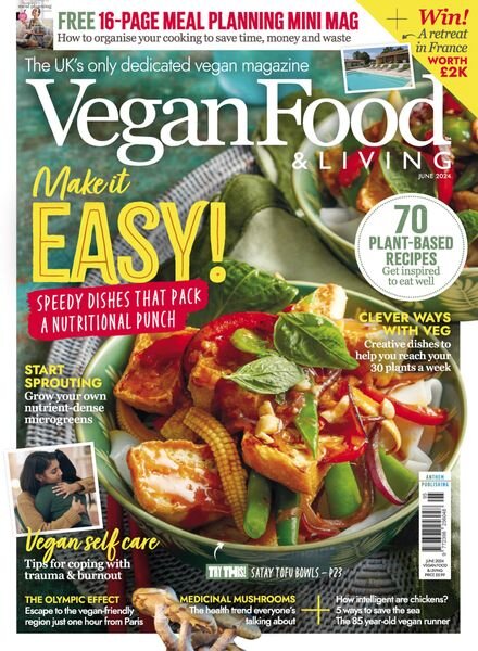Vegan Food & Living – June 2024 Cover