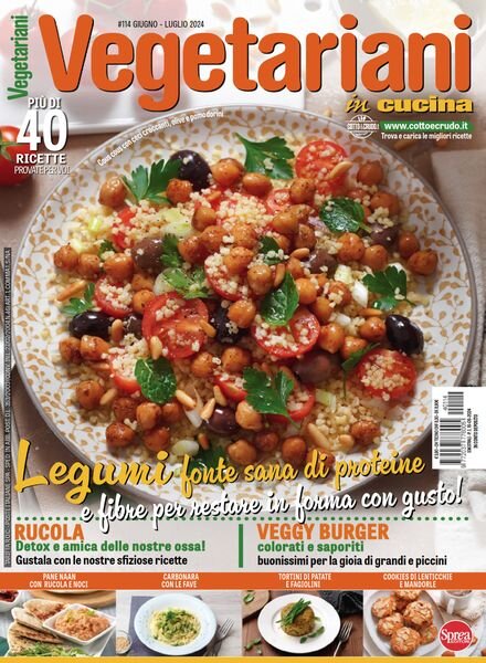 Vegetariani in Cucina – Giugno-Luglio 2024 Cover