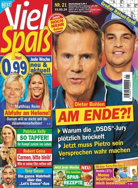 Viel Spass – 15 Mai 2024 Cover
