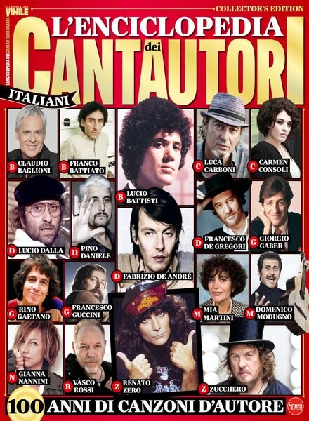 Vinile Story – L’Enciclopedia dei Cantautori – Giugno-Luglio 2024 Cover