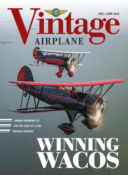 Vintage Airplane – May-June 2024 Cover