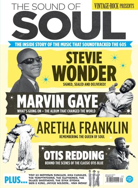 Vintage Rock Presents – Issue 30 The Sound of Soul – 26 April 2024 Cover