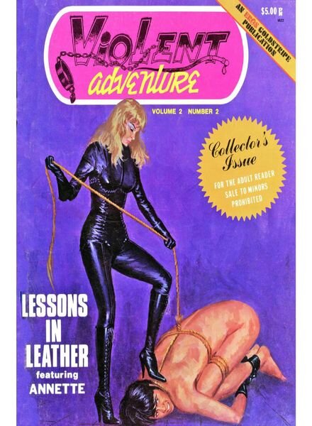 Violent Adventure – Volume 2 Number 2 autunno 1972 Cover