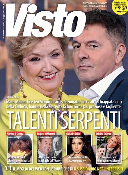 Visto – 16 Maggio 2024 Cover