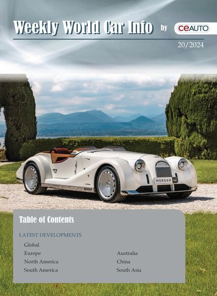 Weekly World Car Info – 18 May 2024 Cover