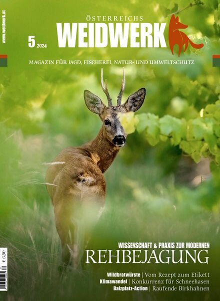 Weidwerk – Mai 2024 Cover
