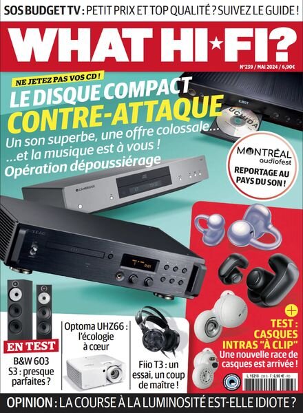 What Hifi France – Mai 2024 Cover