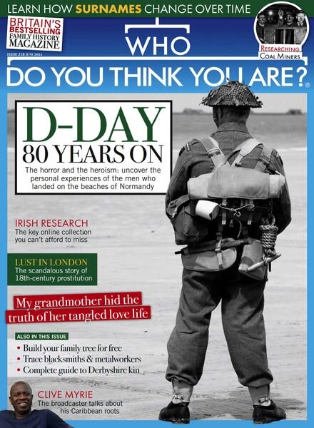 Who Do You Think You Are – June 2024 Cover