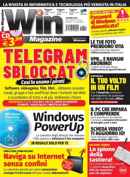 Win Magazine – Giugno 2024 Cover
