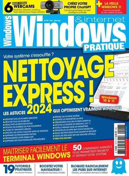 Windows & Internet Pratique – Mai-Juin 2024 Cover