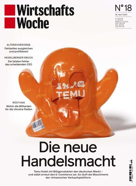 Wirtschaftswoche – 26 April 2024 Cover
