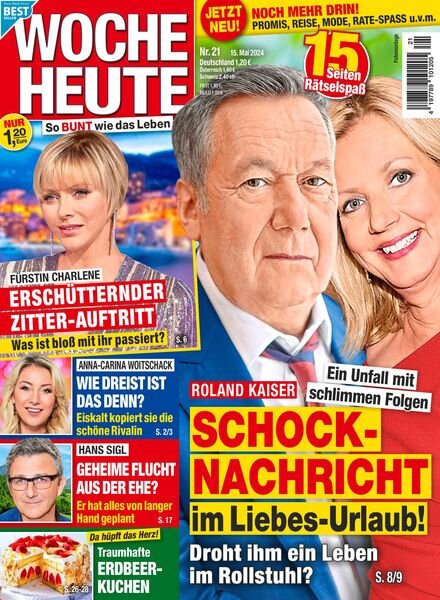 Woche Heute – 15 Mai 2024 Cover