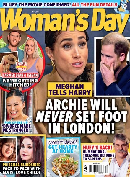 Woman’s Day Australia – May 6 2024 Cover