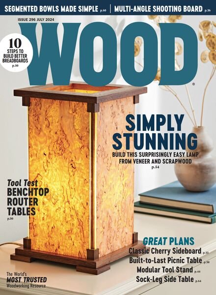 Wood Magazine – July 2024 Cover
