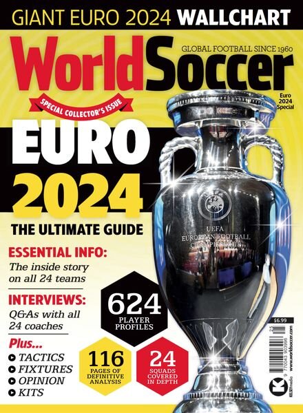 World Soccer – Euro 2024 Cover