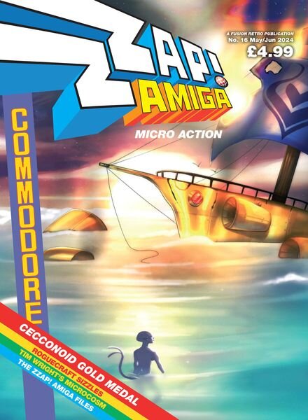 ZZAP! AMIGA – Issue 16 – May-June 2024 Cover