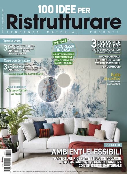 100 Idee per Ristrutturare – Giugno 2024 Cover