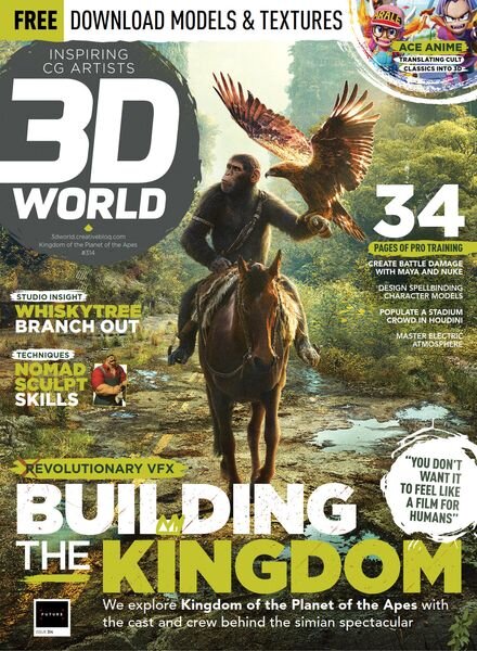 3D World UK – August 2024 Cover