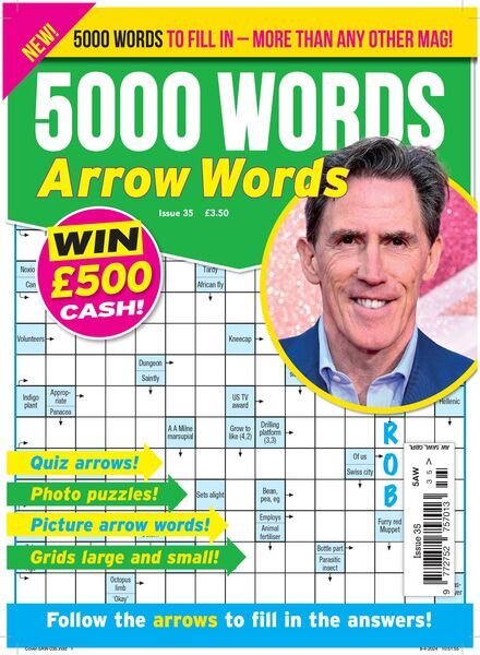 5000 Words Arrow words – Issue 35 – June 2024 Cover