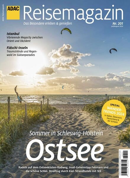 ADAC Reisemagazin – Juli-August 2024 Cover