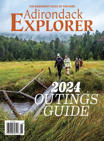 Adirondack Explorer – Outings Guide 2024 Cover