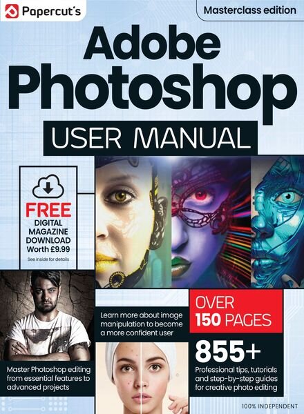 Adobe Photoshop User Manual – June 2024 Cover