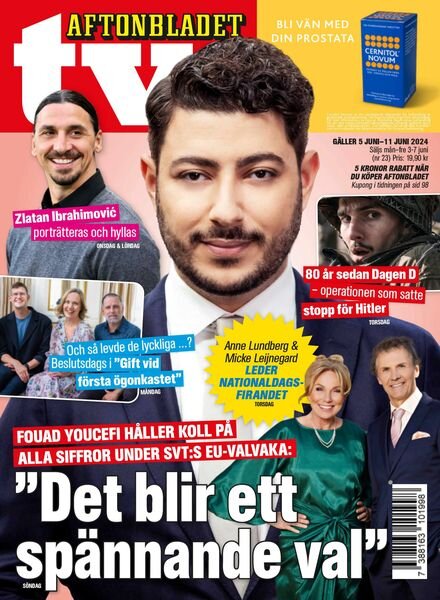 Aftonbladet TV – 3 Juni 2024 Cover