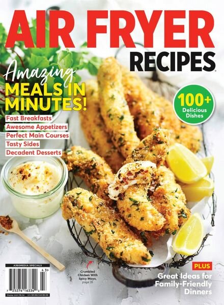 Air Fryer Recipes – 100+ Delicious Dishes 2024 Cover