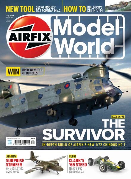 Airfix Model World – July 2024 Cover