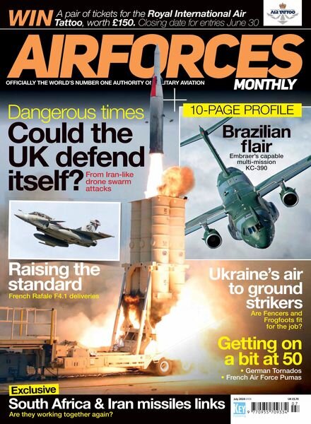 AirForces Monthly – July 2024 Cover