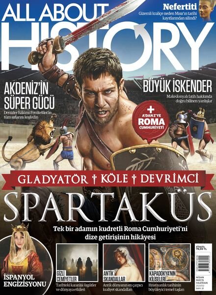 All About History Turkiye – Nisan-Mayis 2024 Cover