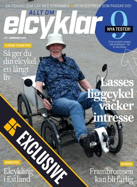 Allt om Elcyklar – Juni 2024 Cover