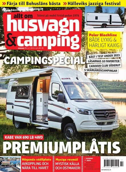 Allt om Husvagn & Camping – Juni 2024 Cover