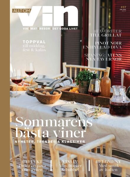 Allt om vin – 14 Juni 2024 Cover