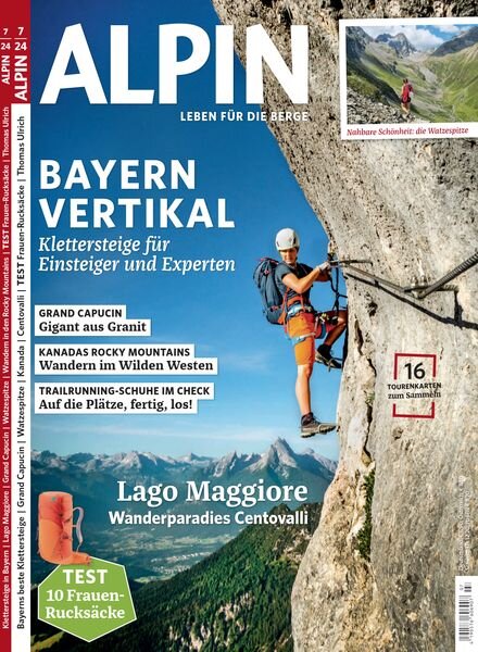 Alpin – Juli 2024 Cover