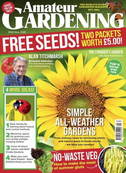 Amateur Gardening – 22 June 2024 Cover