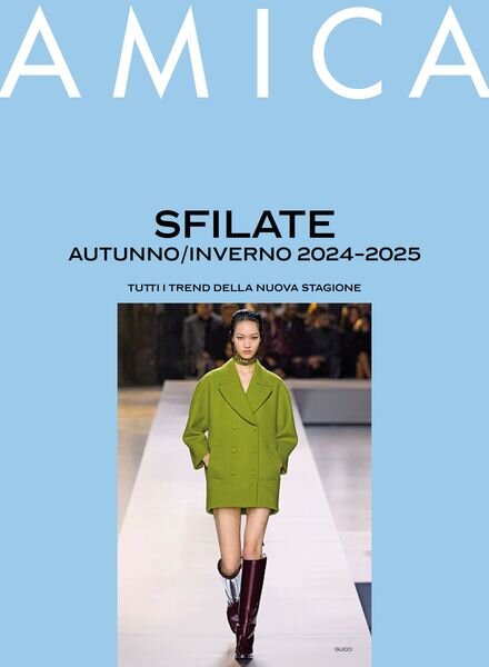 Amica – Sfiate Autunno-Inverno 2024-2025 Cover