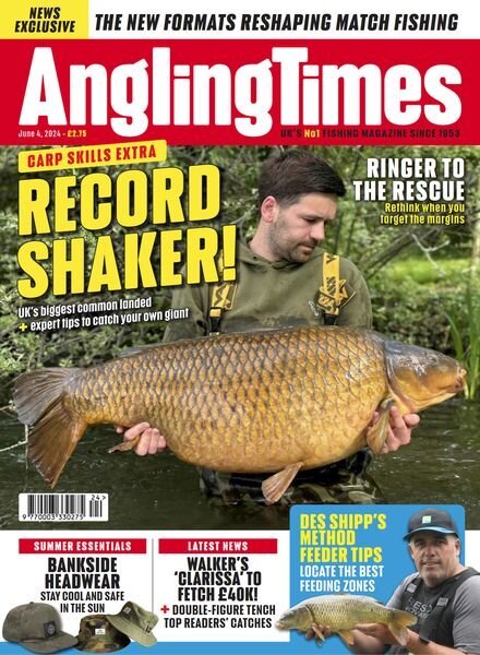 Angling Times – Issue 3673 – June 4 2024 Cover