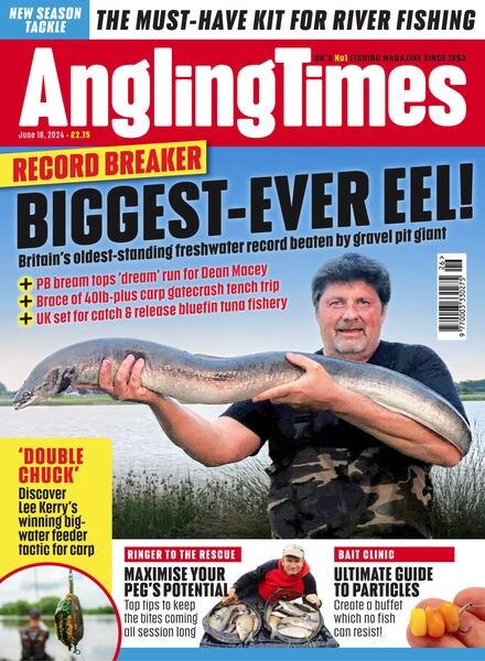 Angling Times – Issue 3675 – June 18 2024 Cover